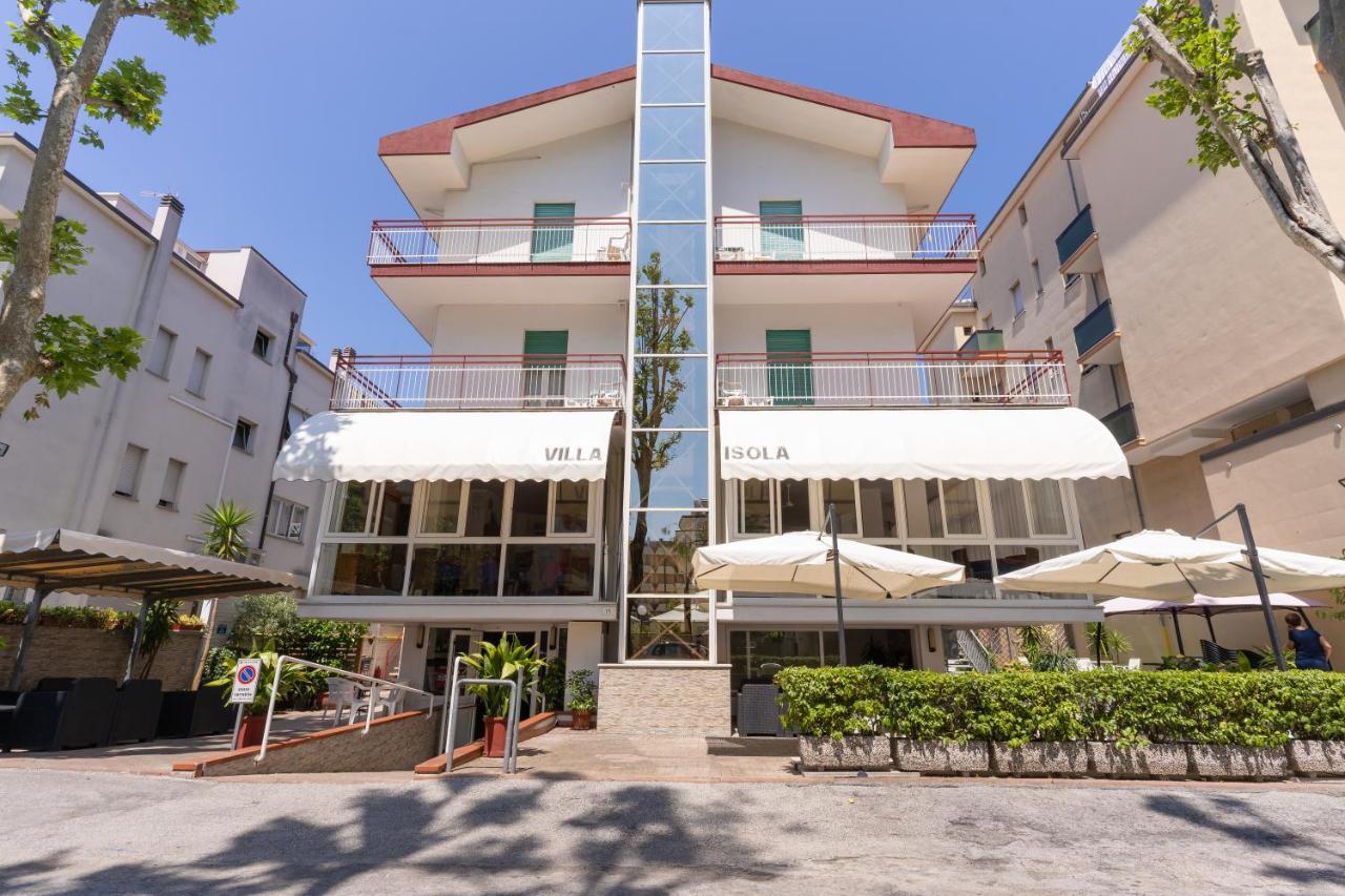 Hotel Villa Isola Rimini Exterior foto